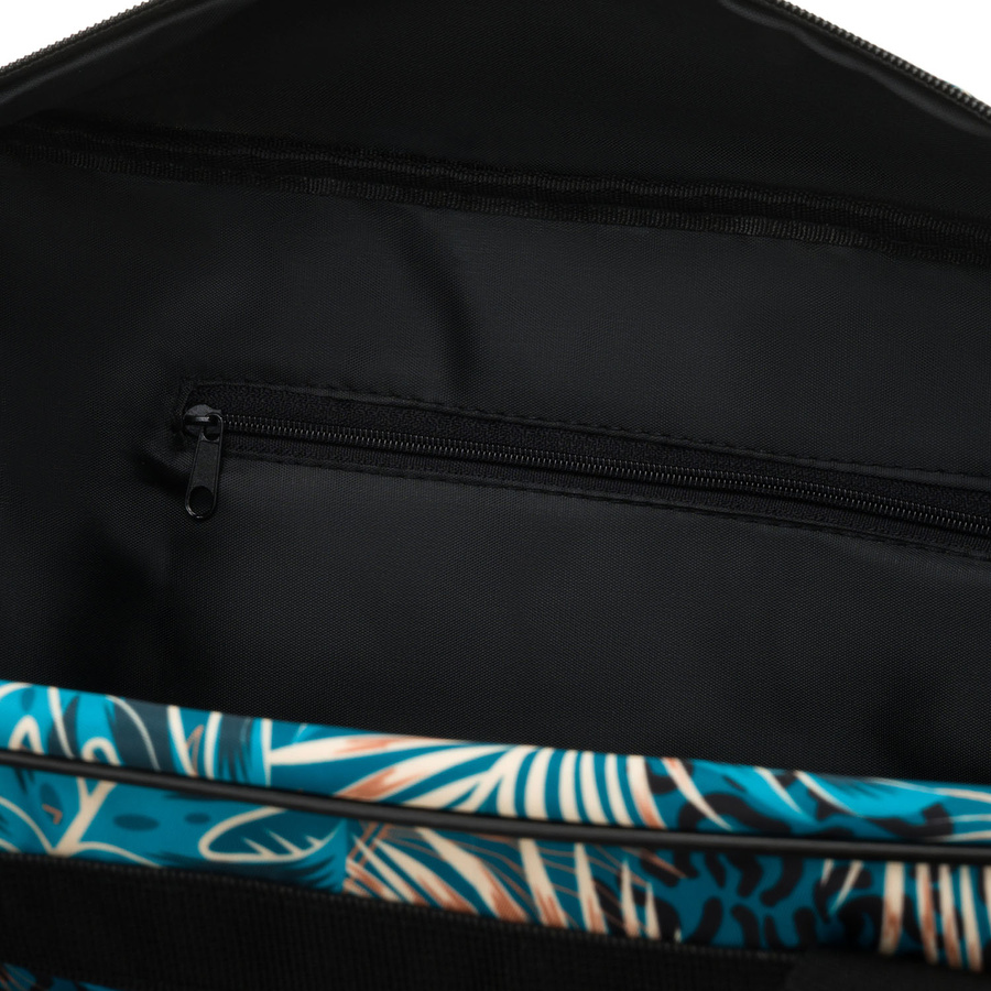 Reisetasche mit Pflanzenmuster und abnehmbarem Gurt – Rovicky – Bild 9