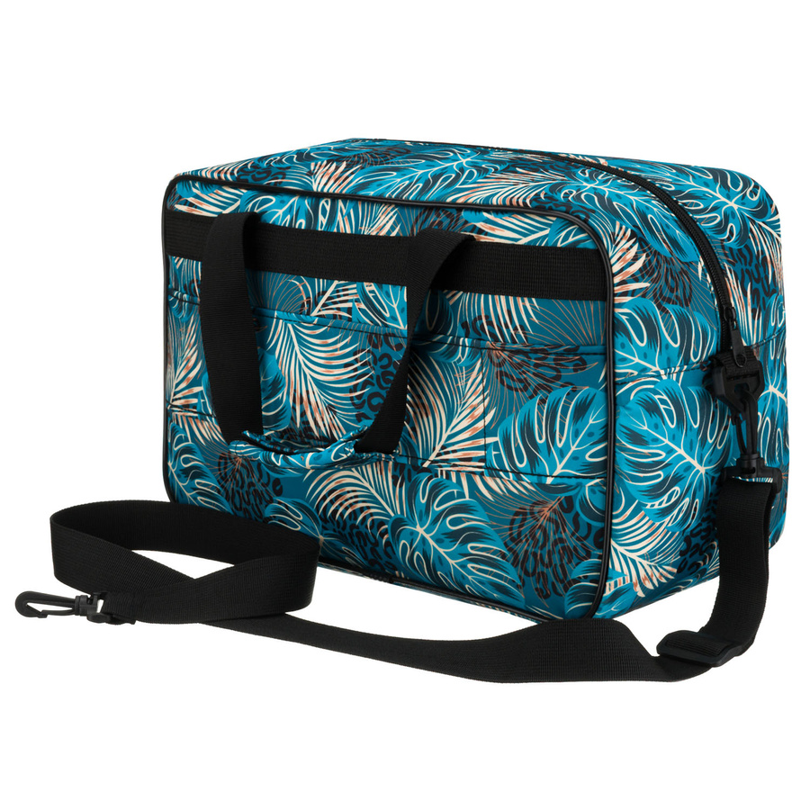 Reisetasche mit Pflanzenmuster und abnehmbarem Gurt – Rovicky – Bild 5
