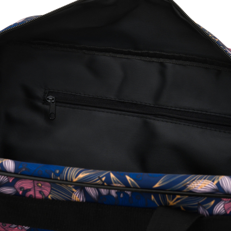 Reisetasche mit abnehmbarem Gurt und Außentasche mit Reißverschluss – Rovicky – Bild 9