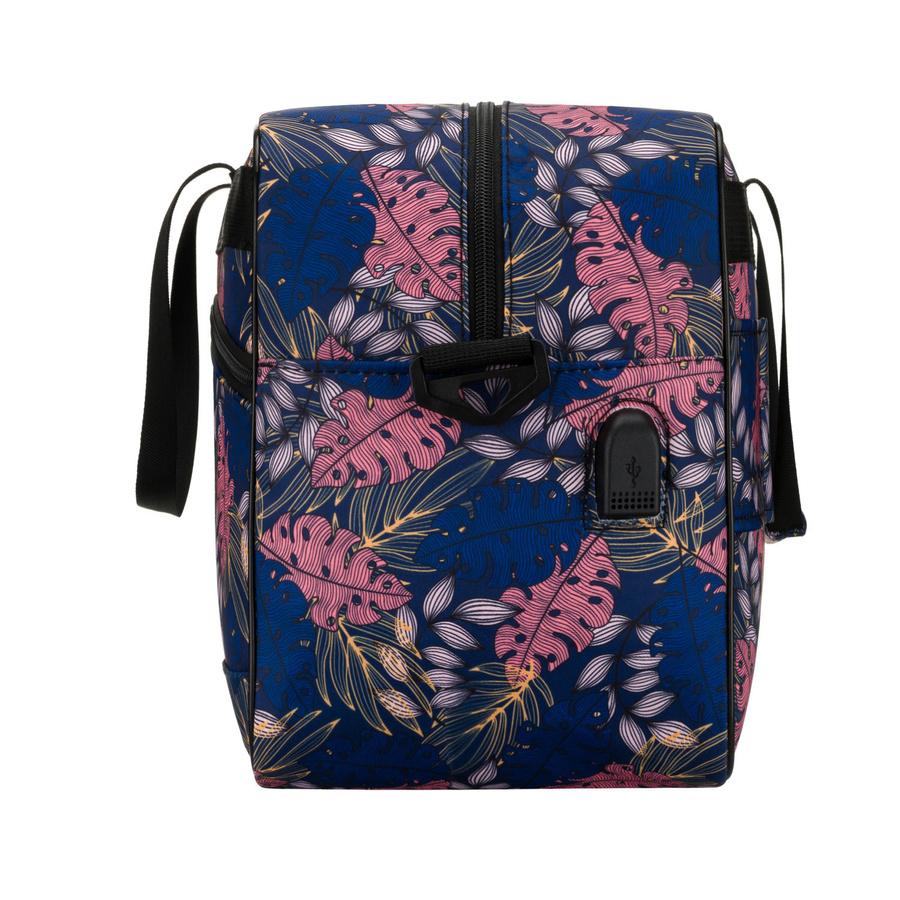Reisetasche mit abnehmbarem Gurt und Außentasche mit Reißverschluss – Rovicky – Bild 4