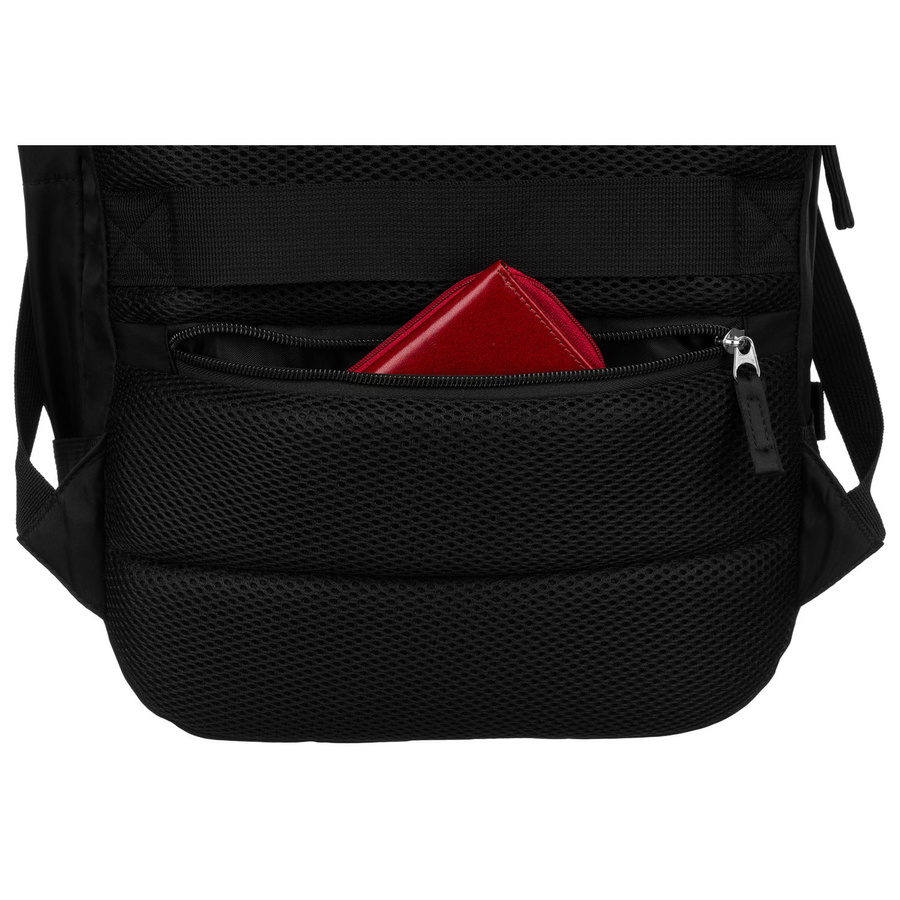 Schwarzer dreikammeriger Reiserucksack aus Polyester - Peterson – Bild 13
