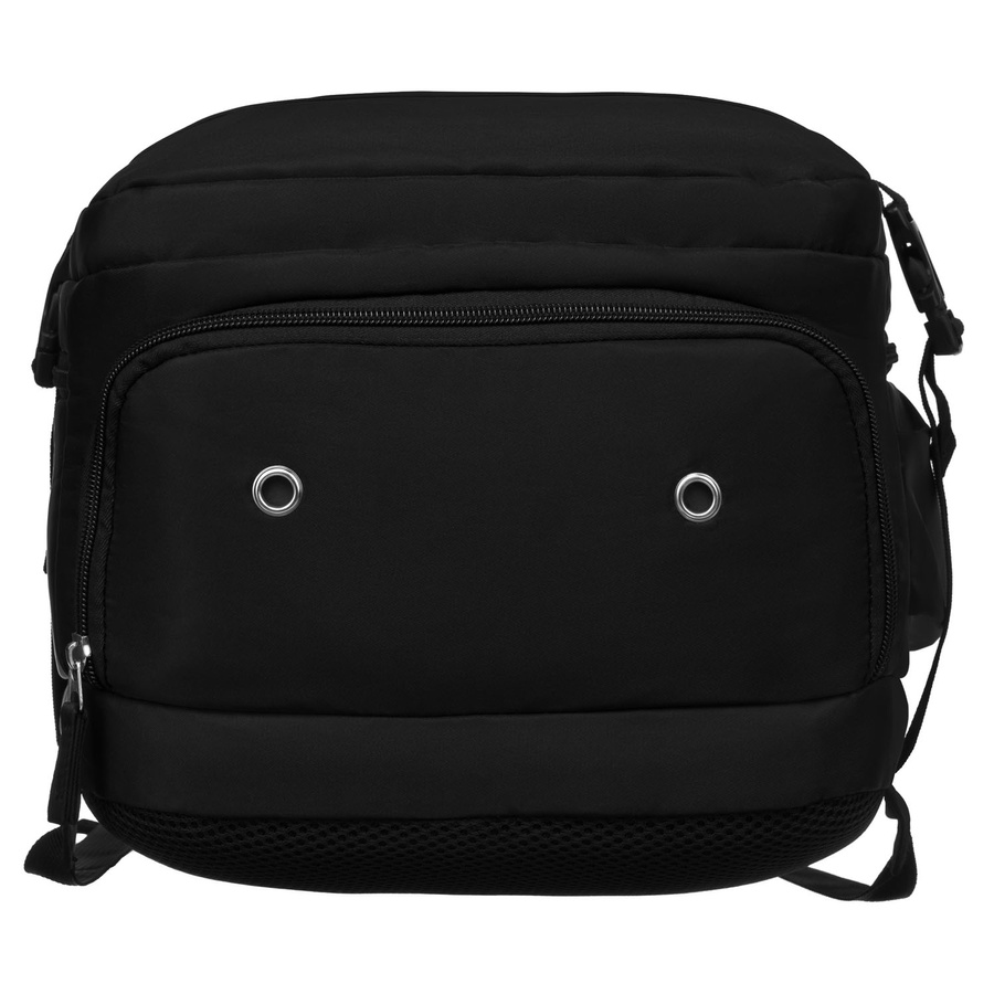 Schwarzer dreikammeriger Reiserucksack aus Polyester - Peterson – Bild 20