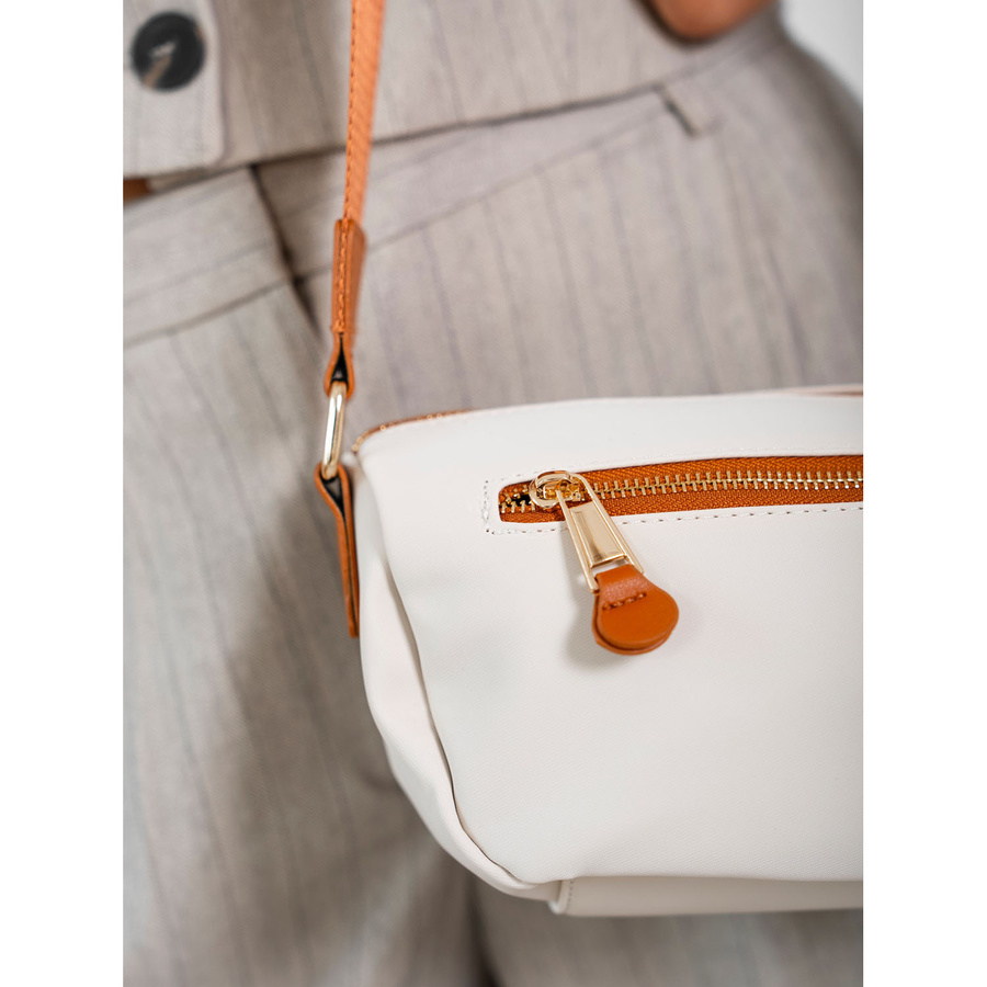 Damentasche aus Nylon in Braun-Beige – Peterson – Bild 15