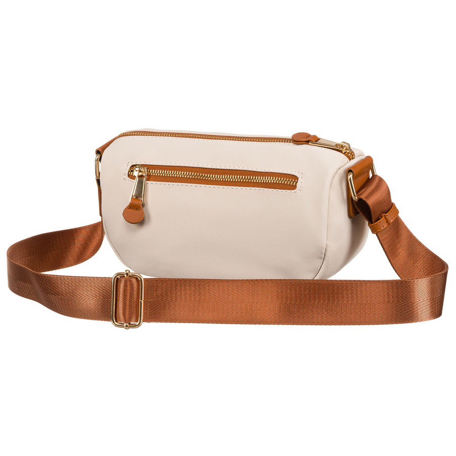 Damentasche aus Nylon in Braun-Beige – Peterson – Bild 8