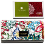 Damen-Geldbörse aus Leder mit Blumenmuster – Peterson