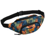 Moderne Damen Bauchtasche aus Polyester mit Reißverschluss – Rovicky