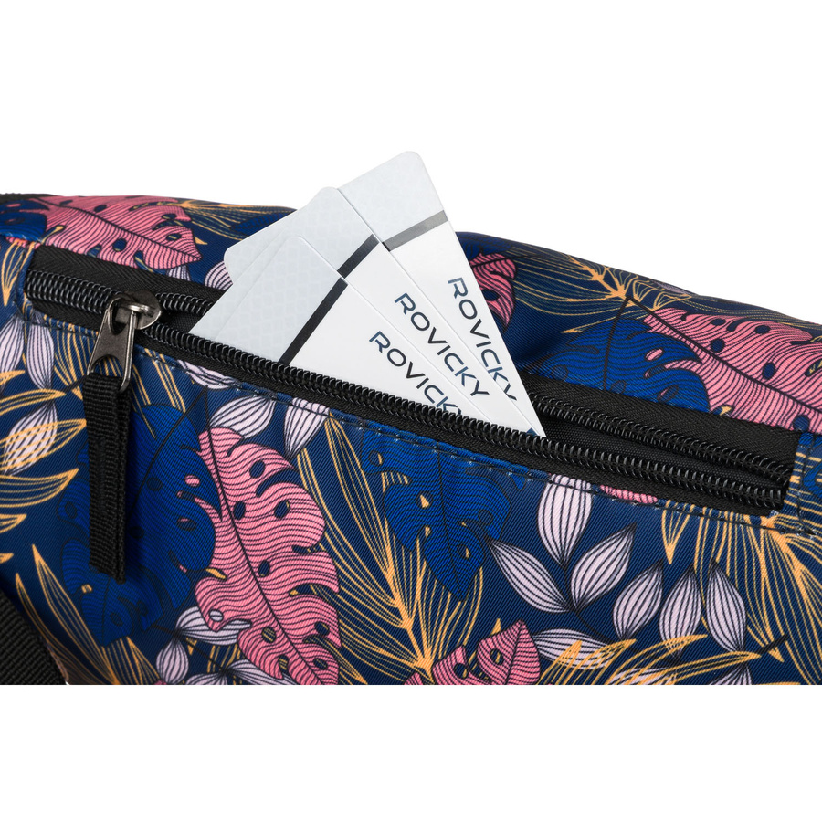 Damen Gürteltasche mit Blumenmuster – Rovicky – Bild 6