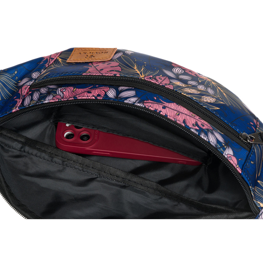 Damen Gürteltasche mit Blumenmuster – Rovicky – Bild 5