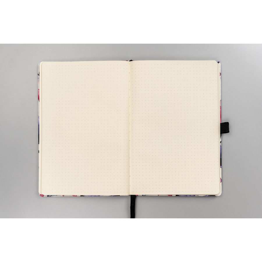 Notizbuch A5 mit Blumenmuster, punktiert – Peterson – Bild 5