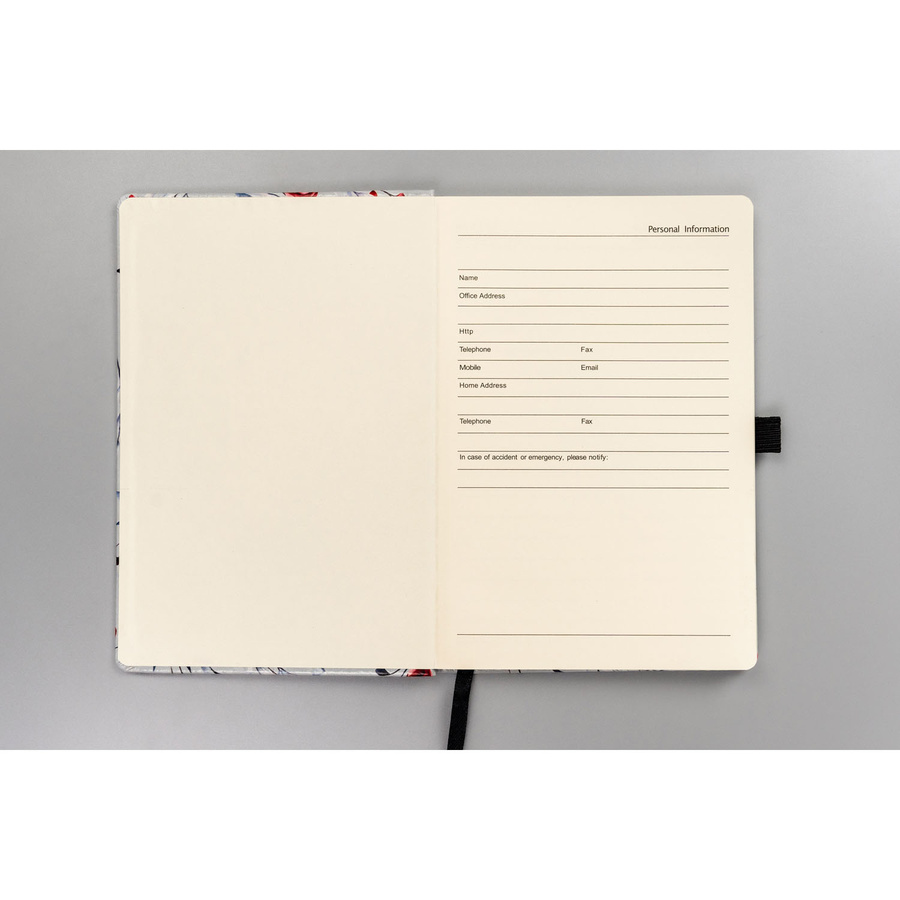 Punktiertes Notizbuch mit Gummiband im Format A5 – Peterson – Bild 4