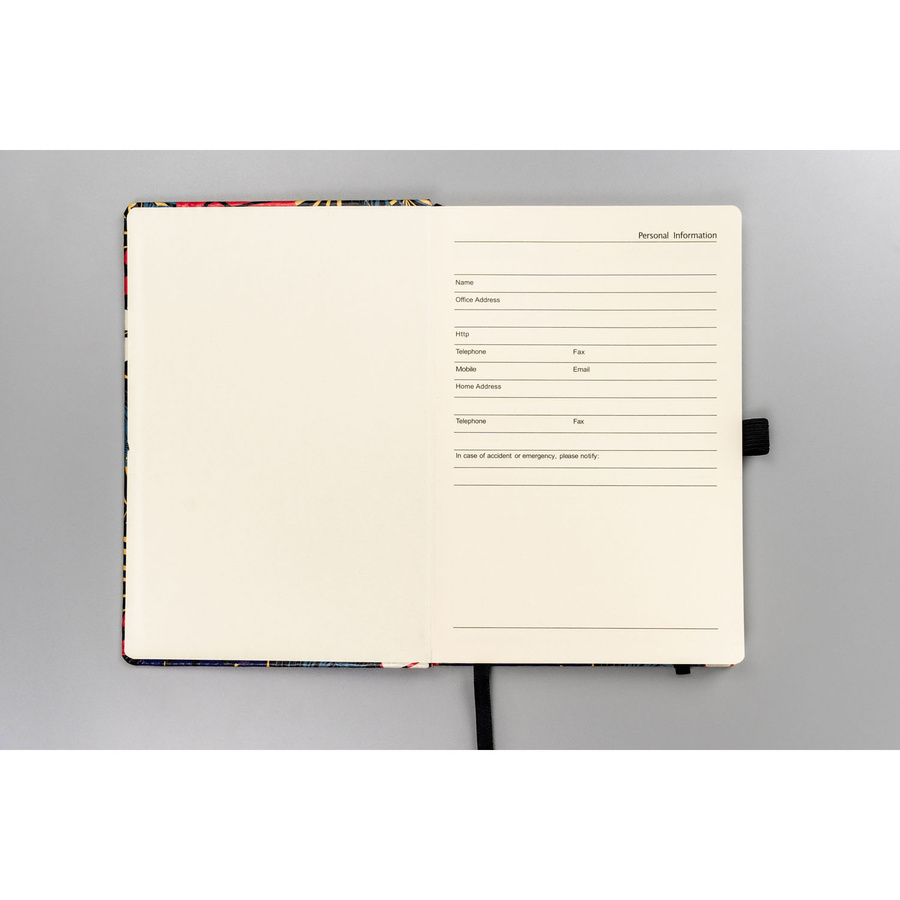 Blumiges, farbenfrohes Notizbuch mit Punktmuster – Peterson – Bild 4