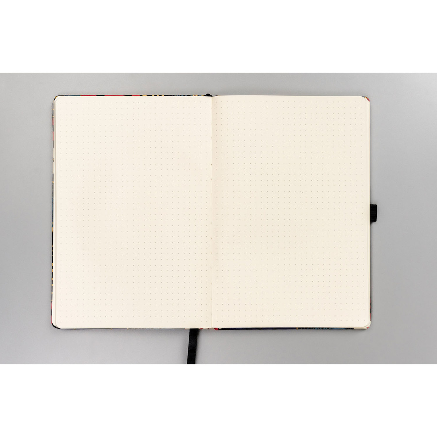 Blumiges, farbenfrohes Notizbuch mit Punktmuster – Peterson – Bild 5