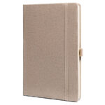 Büro Notizbuch A5 in Beige mit Linien – Peterson