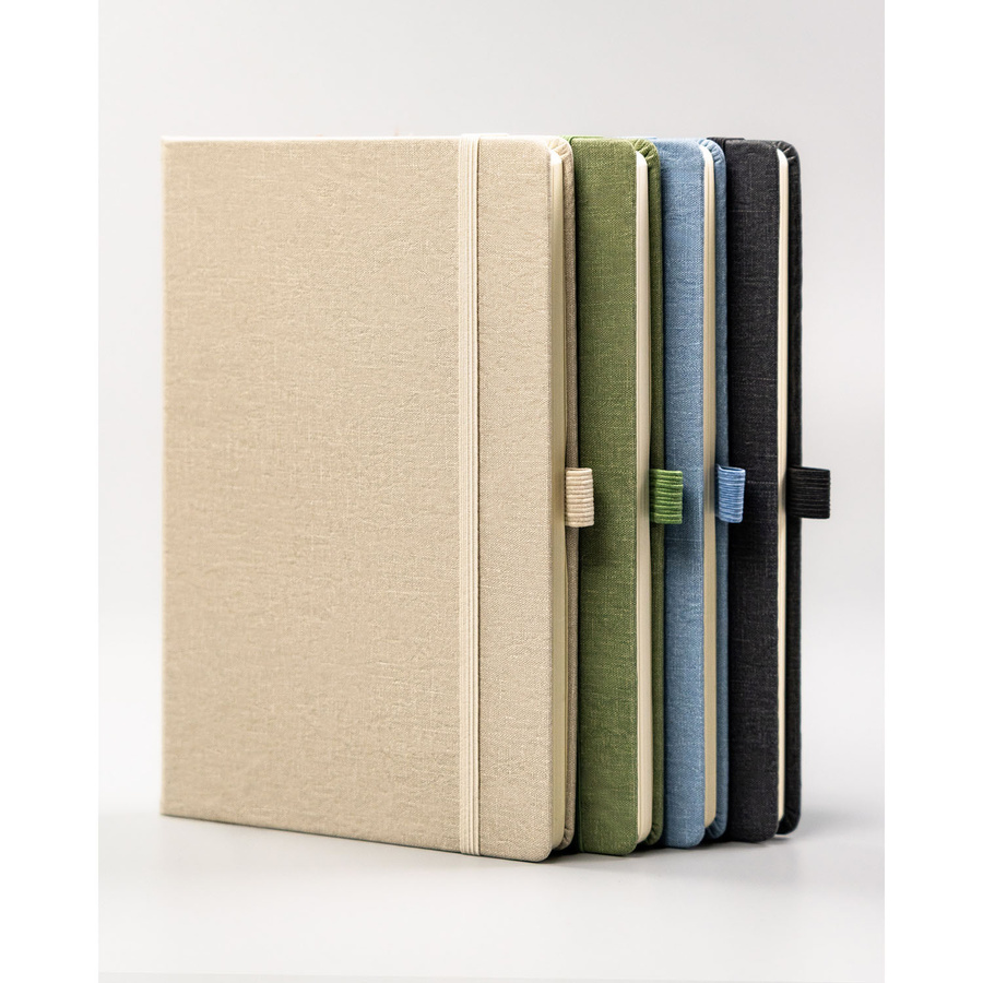 Büro Notizbuch A5 in Beige mit Linien – Peterson – Bild 9