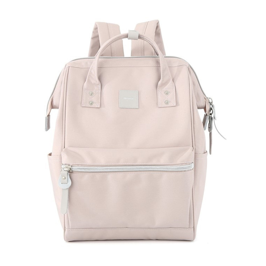 Rucksack in Puderrosa mit verstellbaren Gurten und USB-Anschluss – Himawari – Bild 4