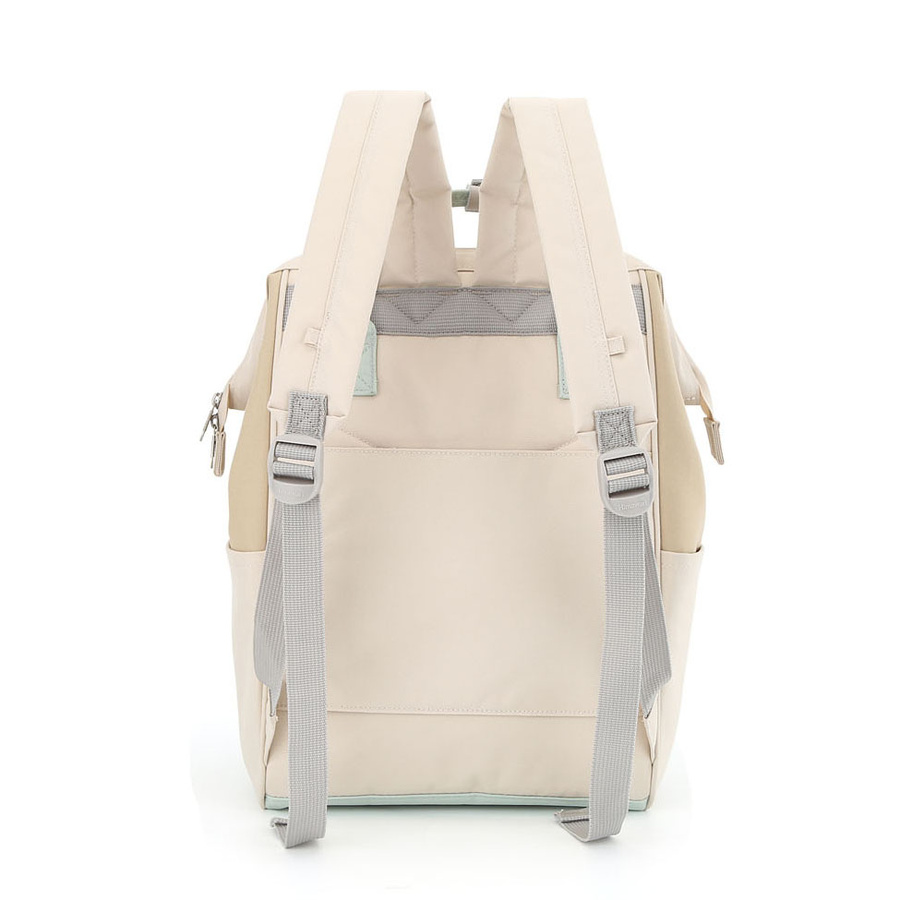 Beige-Mint vielseitiger Rucksack im A4-Format – Himawari – Bild 3