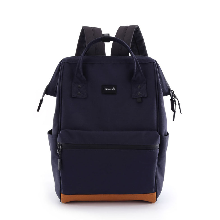 Städtischer Damen Rucksack in Dunkelblau mit USB-Anschluss – Himawari – Bild 2