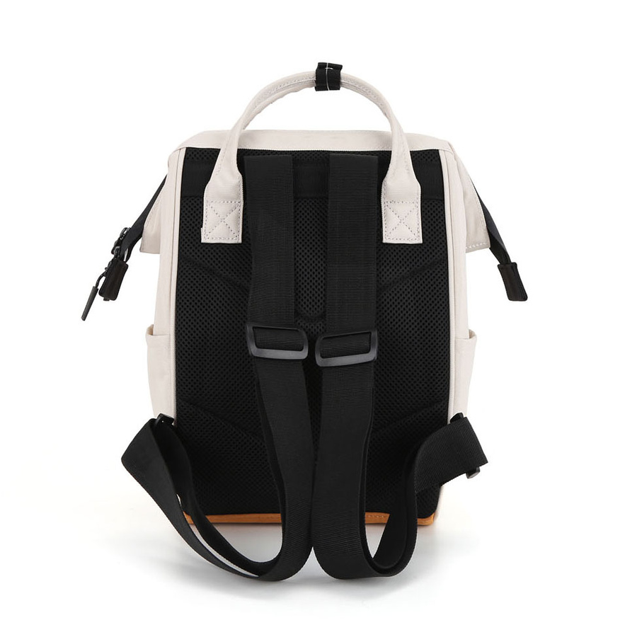 Praktischer Damen Rucksack in Creme mit verstellbaren Trägern – Himawari – Bild 3