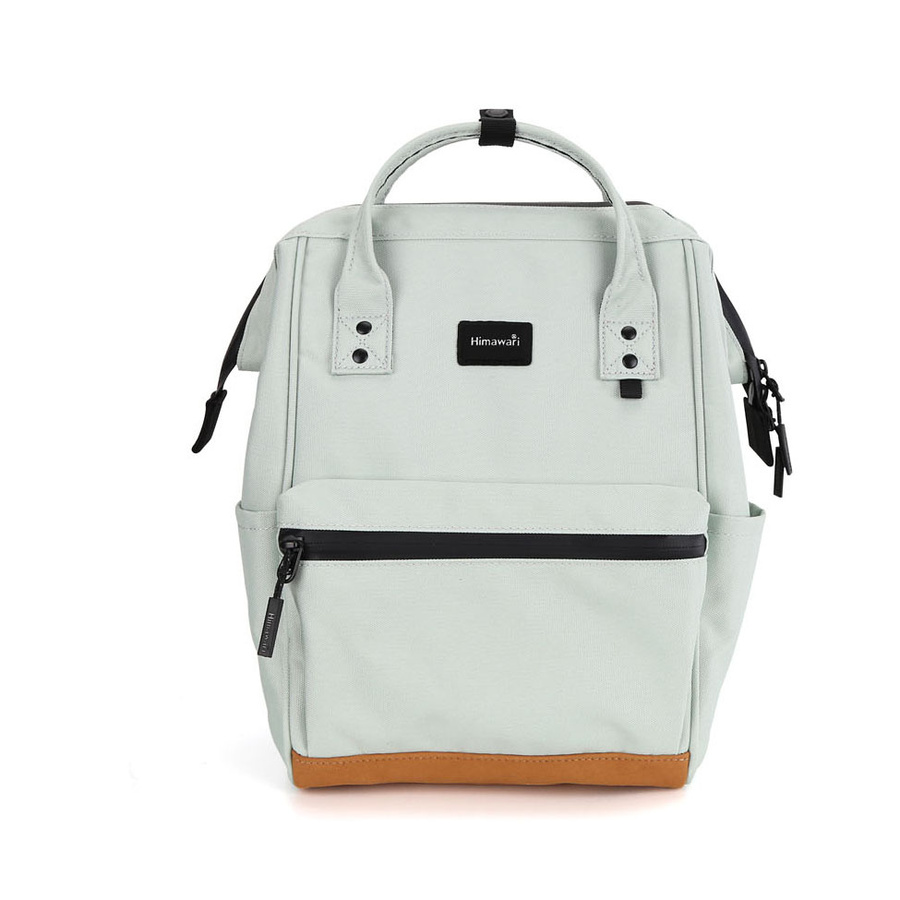 Geräumiger Damen Rucksack in Mintgrün mit Reißverschluss – Himawari – Bild 2