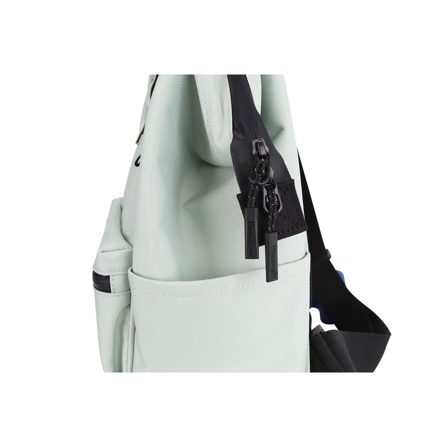 Geräumiger Damen Rucksack in Mintgrün mit Reißverschluss – Himawari – Bild 8