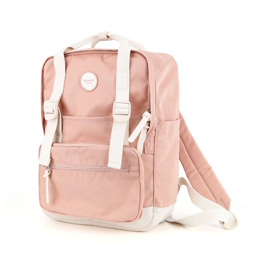 Großer City-Rucksack für Damen in Hellrosa – Himawari