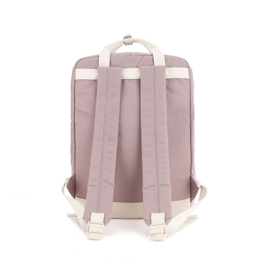 Großer Damen Rucksack in Lavendelfarbe mit verstellbaren Trägern – Himawari – Bild 3