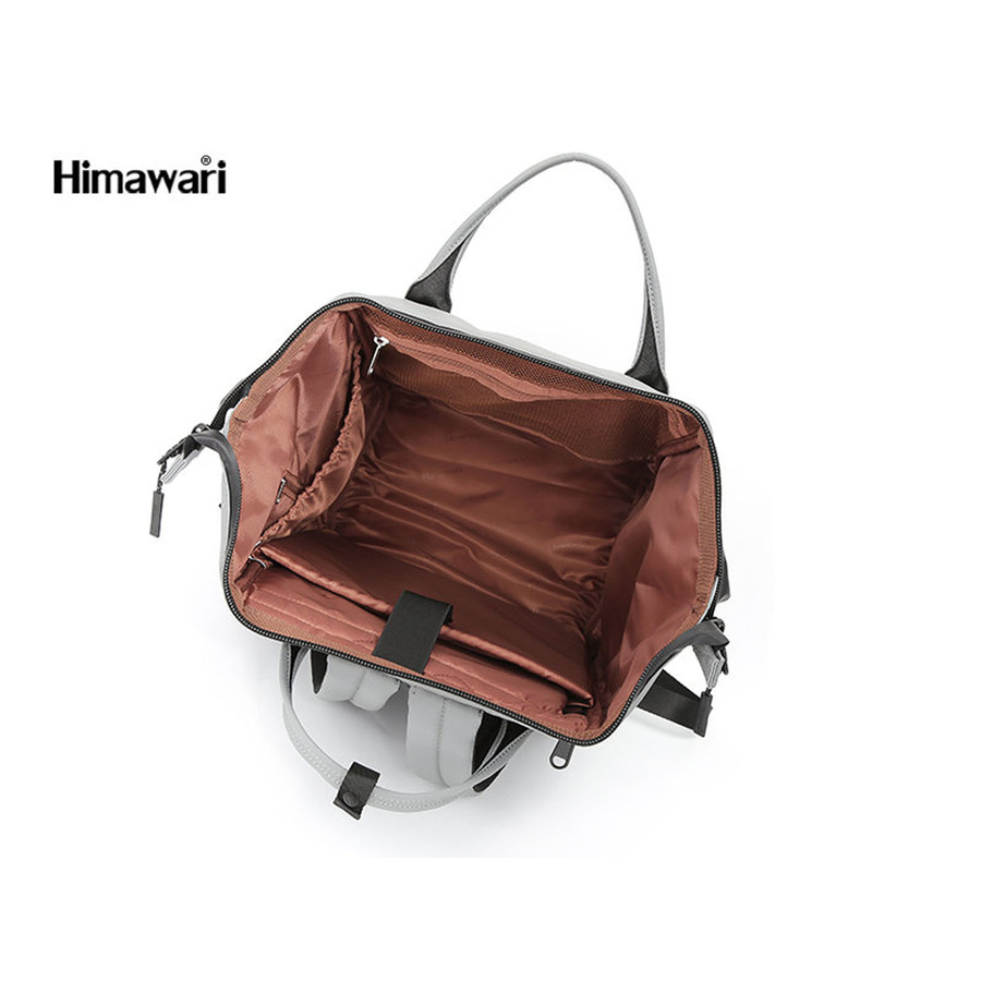 Wasserdichter Nylon-Rucksack in Hellgrau – Himawari – Bild 4