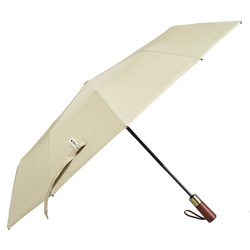 Weißer Regenschirm mit UV-Schutz und automatischer Öffnung – Peterson