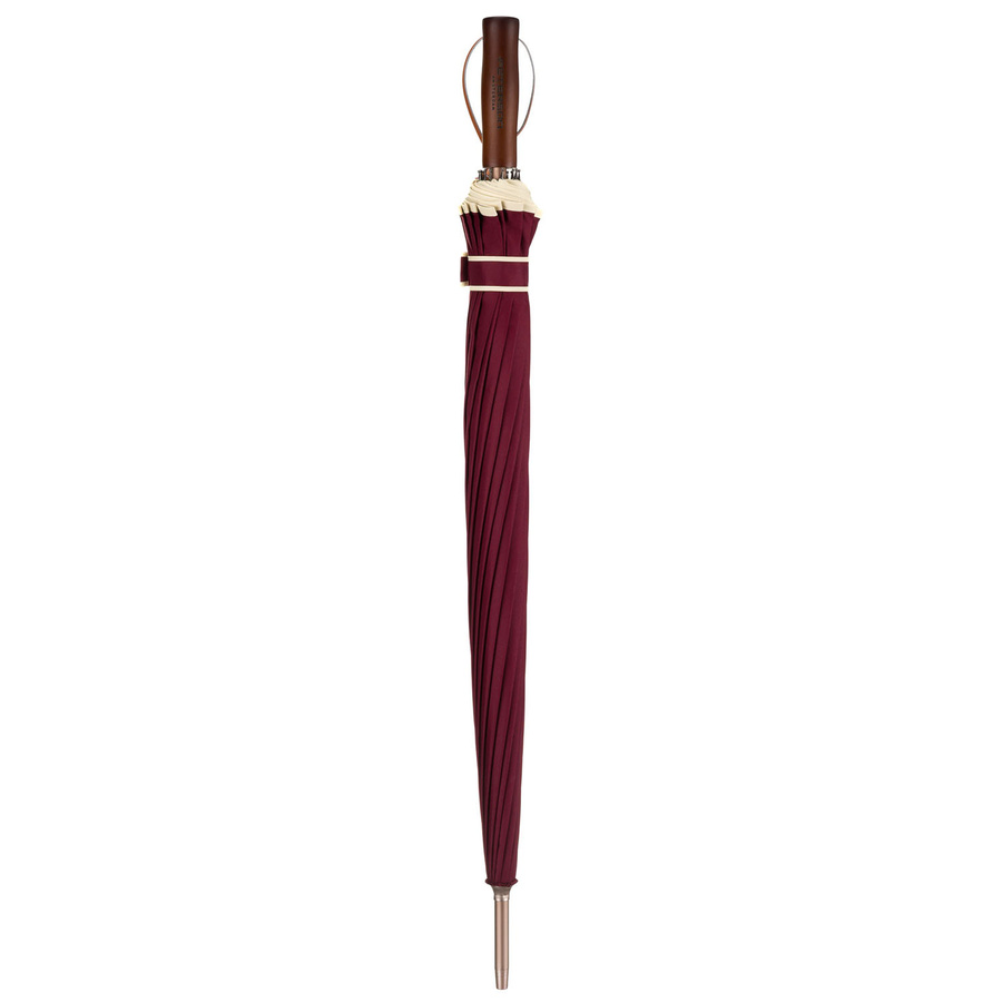 Roter, eleganter Behörden-Regenschirm – Peterson – Bild 8