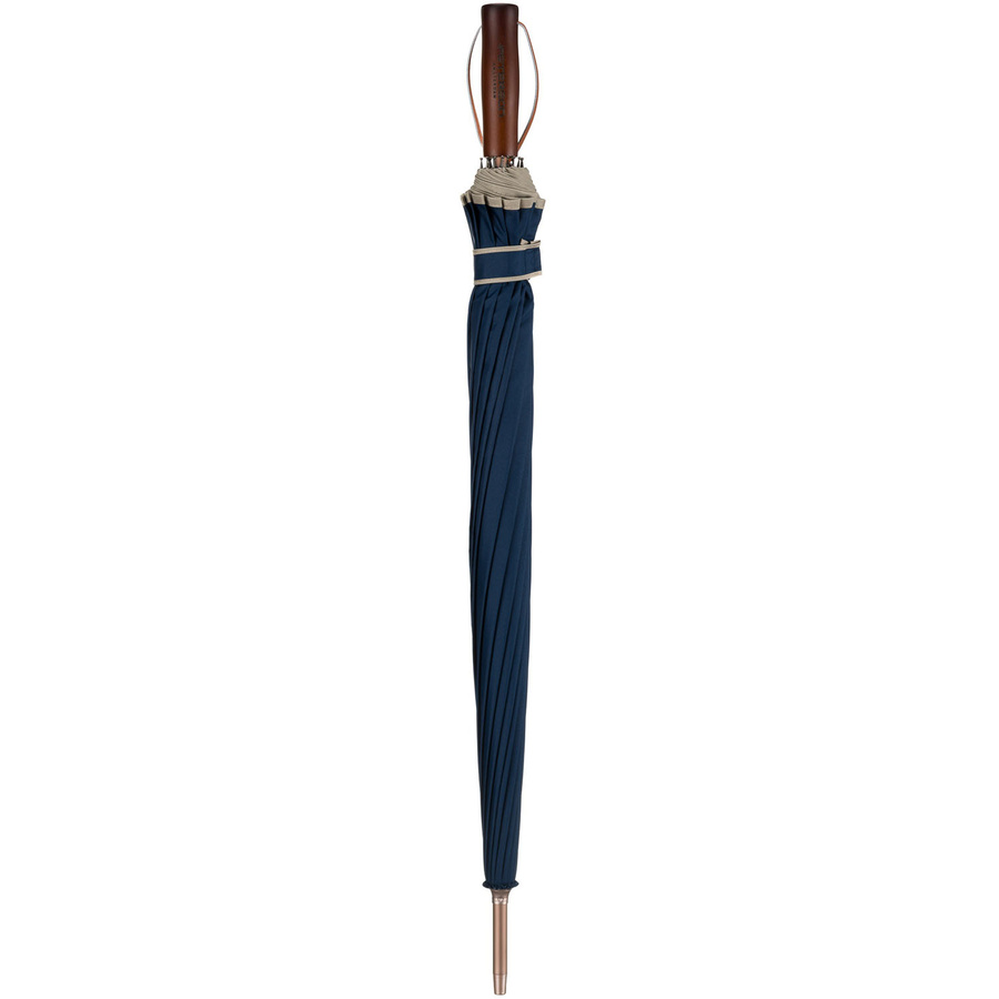 Marineblauer, großer Behörden-Regenschirm – Peterson – Bild 7