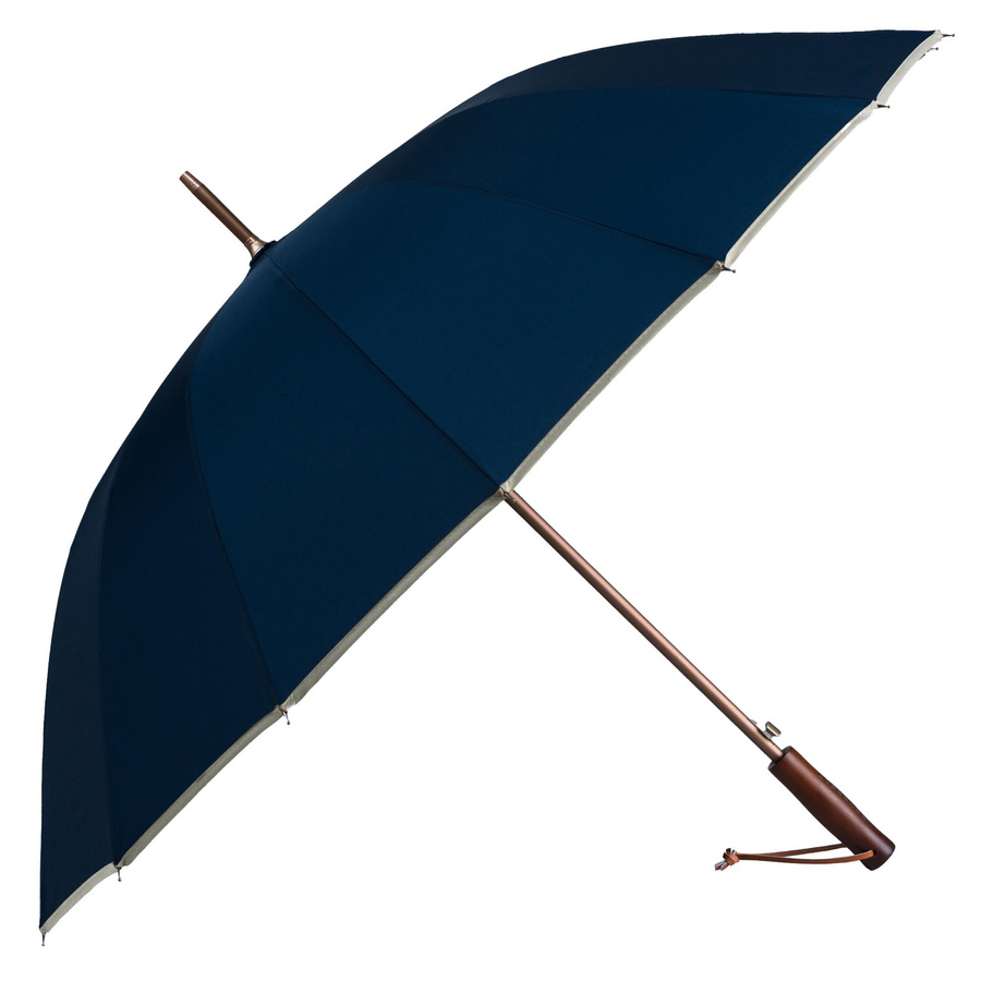 Marineblauer, großer Behörden-Regenschirm – Peterson – Bild 3