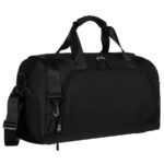 Schwarze Reisetasche mit Koffergurt – Peterson
