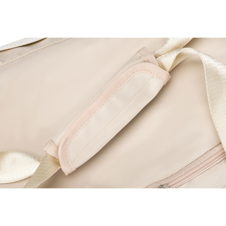 Beige Reisetasche oder Sporttasche aus Polyester – Peterson – Bild 18