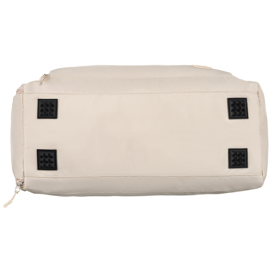 Beige Reisetasche oder Sporttasche aus Polyester – Peterson – Bild 20