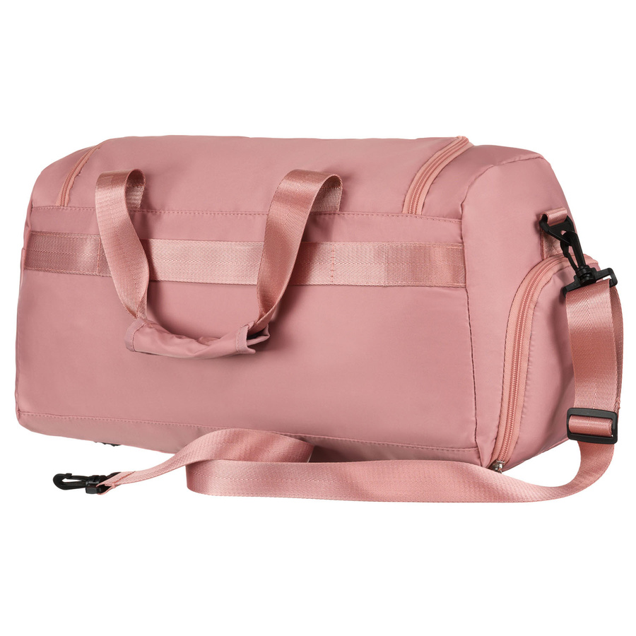 Rosa Wochenend-Reisetasche mit seitlichem Schuhfach – Peterson – Bild 9