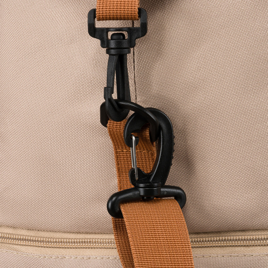 Beige, wasserdichte Reisetasche aus Polyester – Peterson – Bild 16