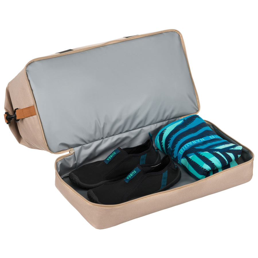 Beige, wasserdichte Reisetasche aus Polyester – Peterson – Bild 18