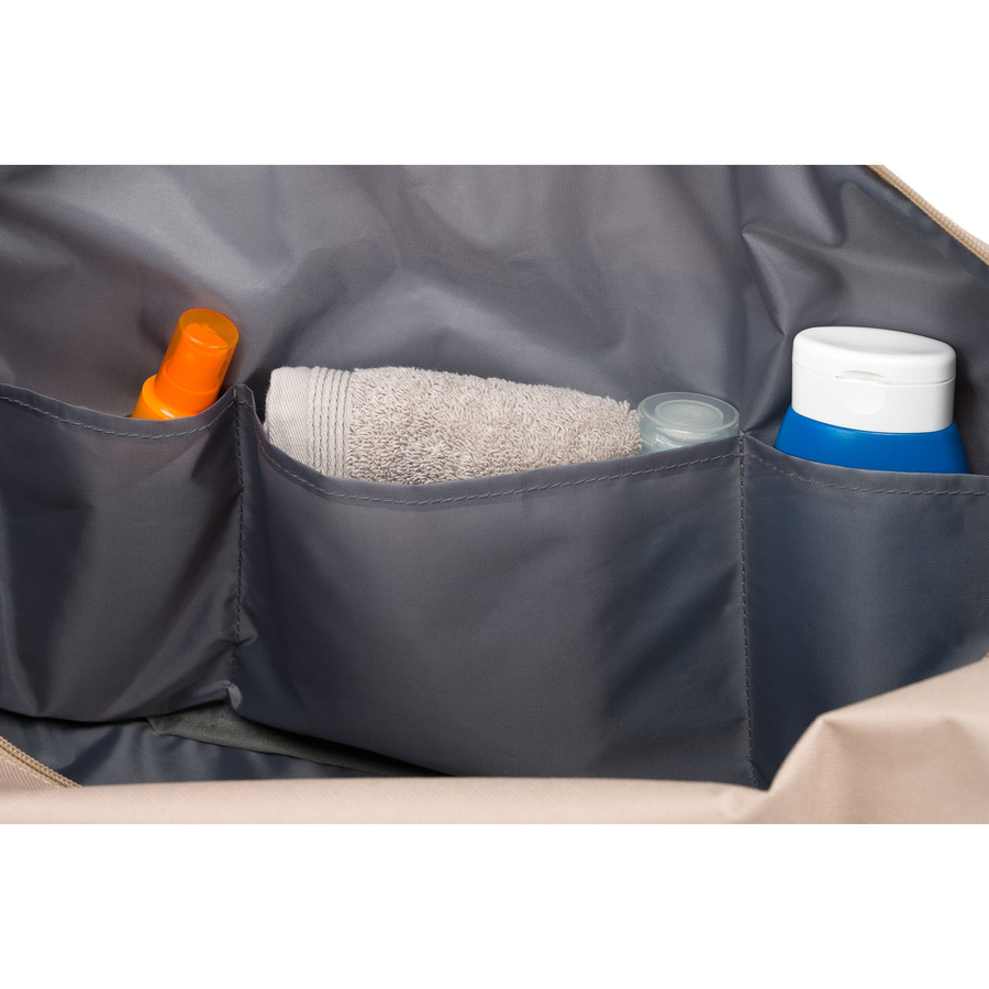 Beige, wasserdichte Reisetasche aus Polyester – Peterson – Bild 21