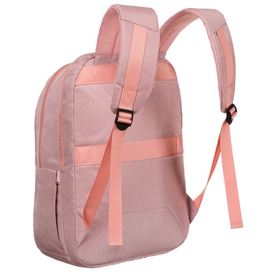 Rosa, urbaner und geräumiger Rucksack aus Nylon mit Laptopfach – Peterson – Bild 12