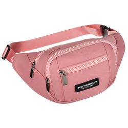 Bauchtasche aus Polyester in rosa Farbe – Peterson