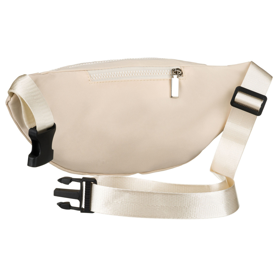 Damen-Bauchtasche aus Polyester in modischer cremefarbener Ausführung – Peterson – Bild 4