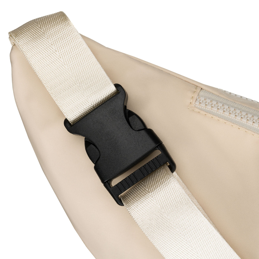Damen-Bauchtasche aus Polyester in modischer cremefarbener Ausführung – Peterson – Bild 9
