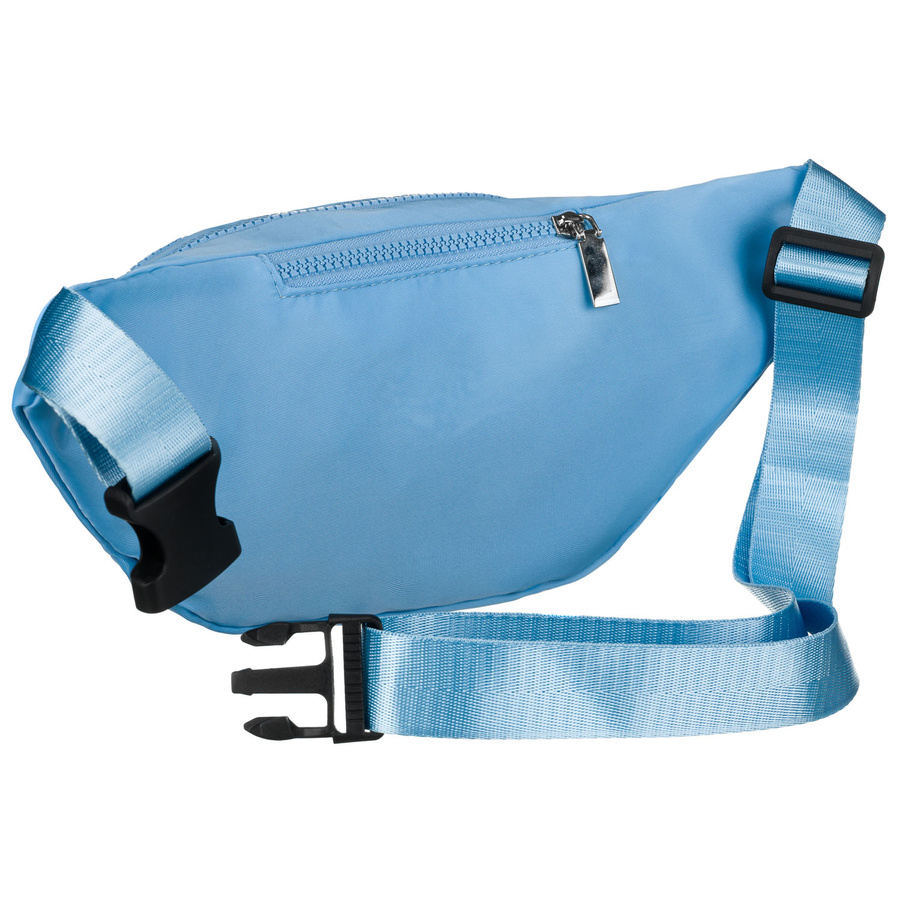 Blaue sportliche Gürteltasche aus Polyester mit Reißverschluss – Peterson – Bild 4
