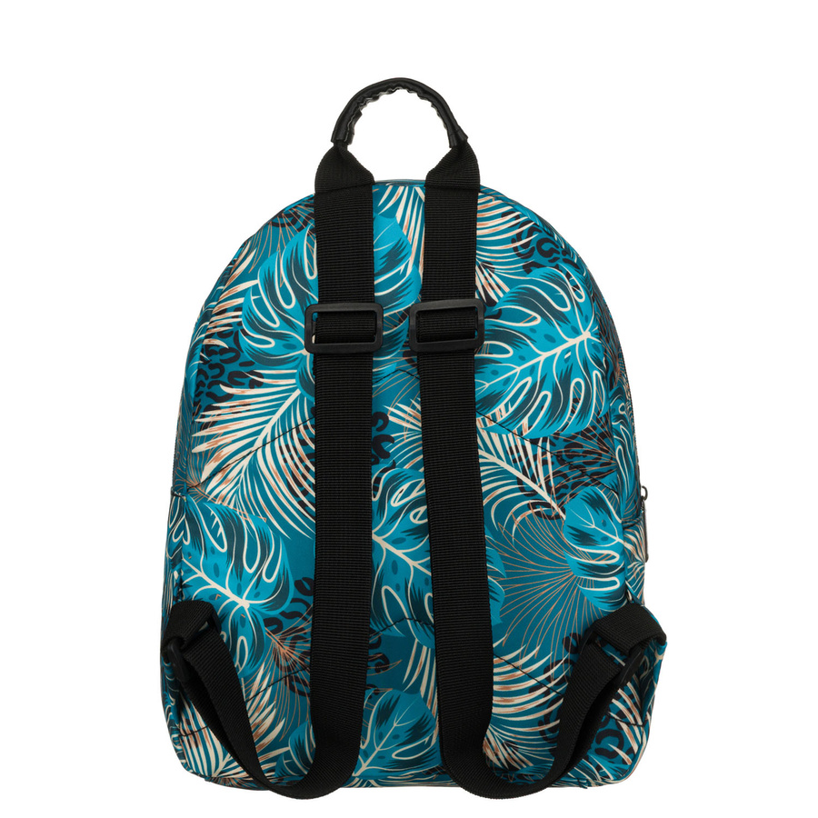 Multicolor Damen City Rucksack mit Pflanzenmuster – Rovicky – Bild 3