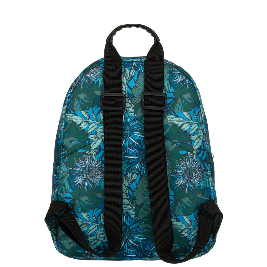 Damen Rucksack in Grün-Blau mit Außentasche – Rovicky – Bild 3