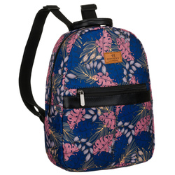 Damen Rucksack aus Polyester mit verstellbaren Trägern und Handgriff – Rovicky