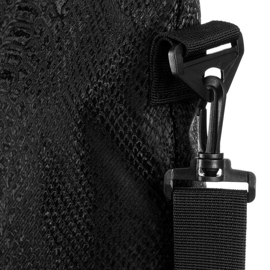 Großer Damen-Shopper aus Polyester in Schwarz mit Tiermuster – Rovicky – Bild 5