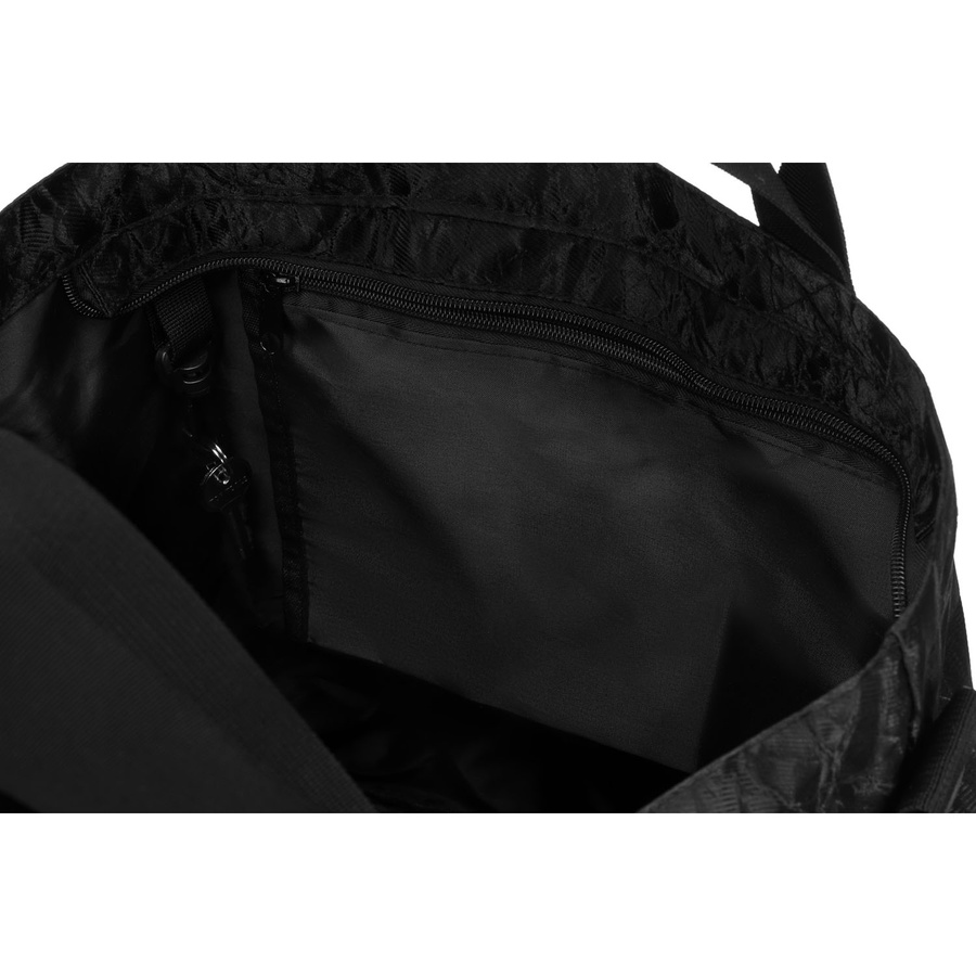 Große Damen-Handtasche in Schwarz mit Marmormuster, mit Reißverschluss - Rovicky – Bild 7