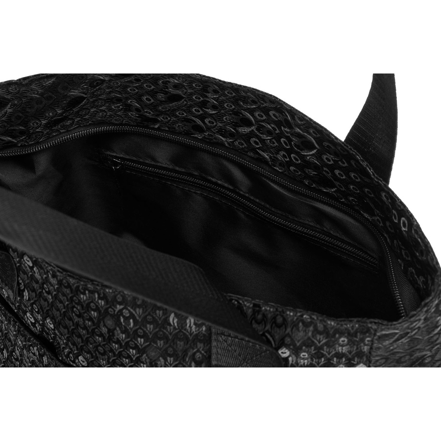 Schwarze Shopper-Tasche aus Stoff – Rovicky – Bild 6
