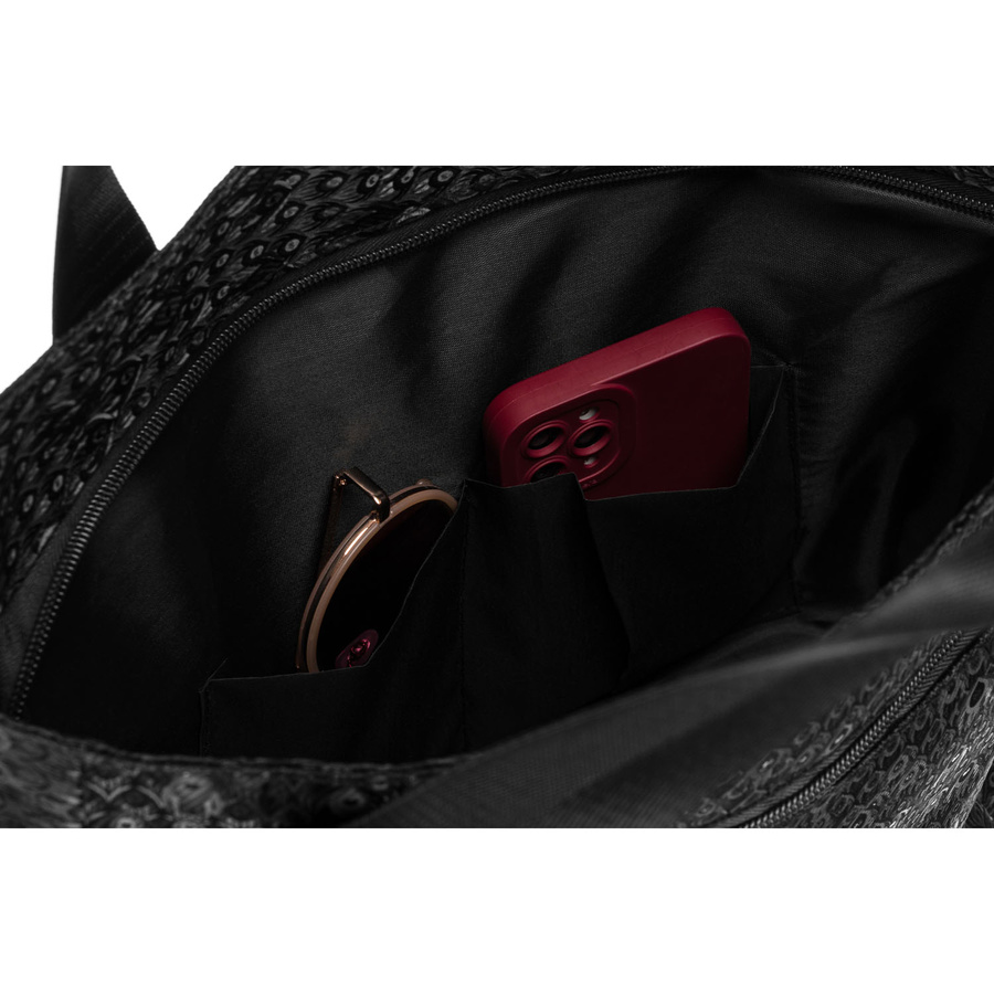 Schwarze Shopper-Tasche aus Stoff – Rovicky – Bild 5